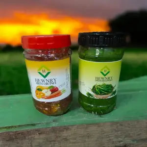 Nabeels™ Green Chili Pickle & Fruit Chutney